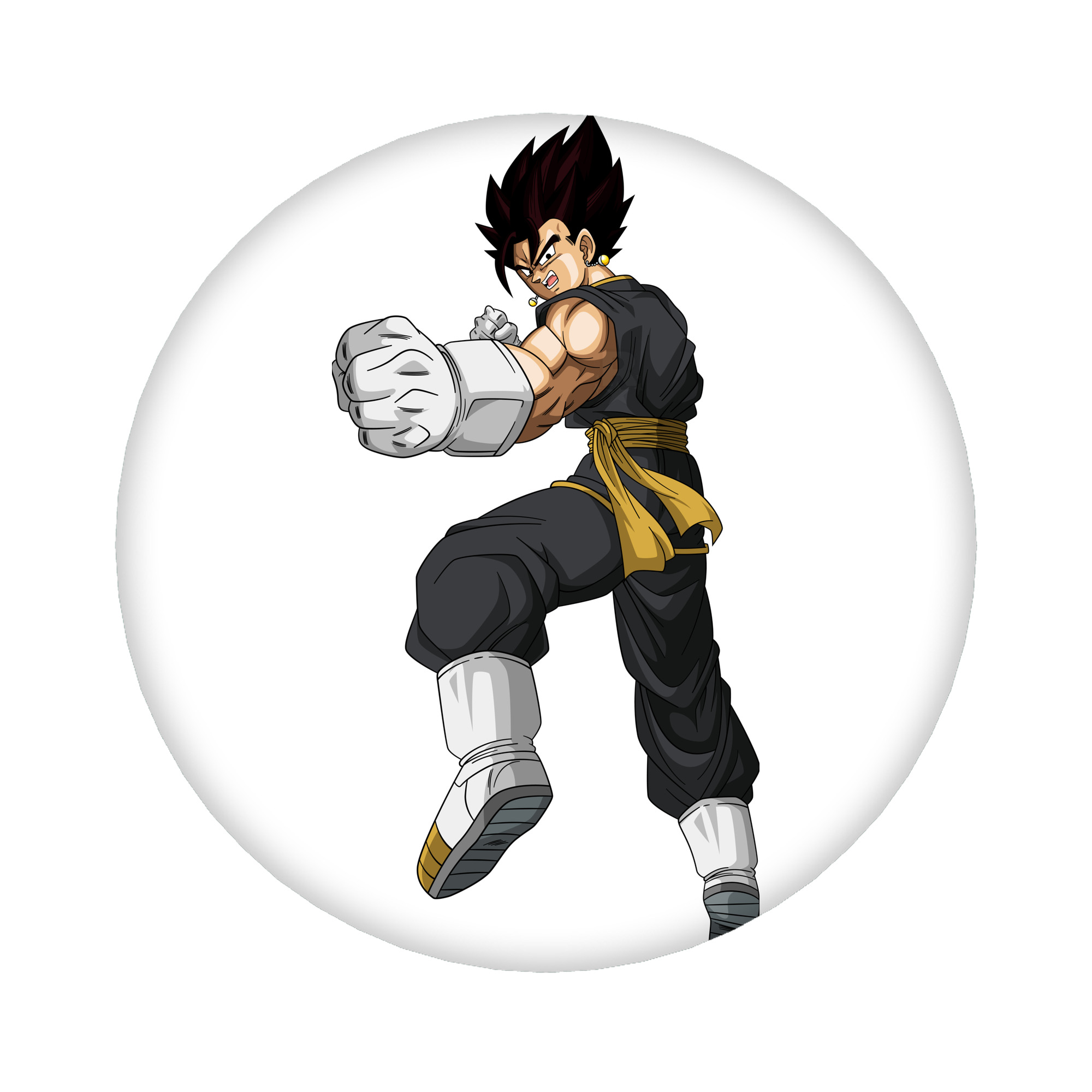 （画像用） ドラゴンボール ベジット DRAGON BALL Vegetto 6cm 缶バッジ 複数セット