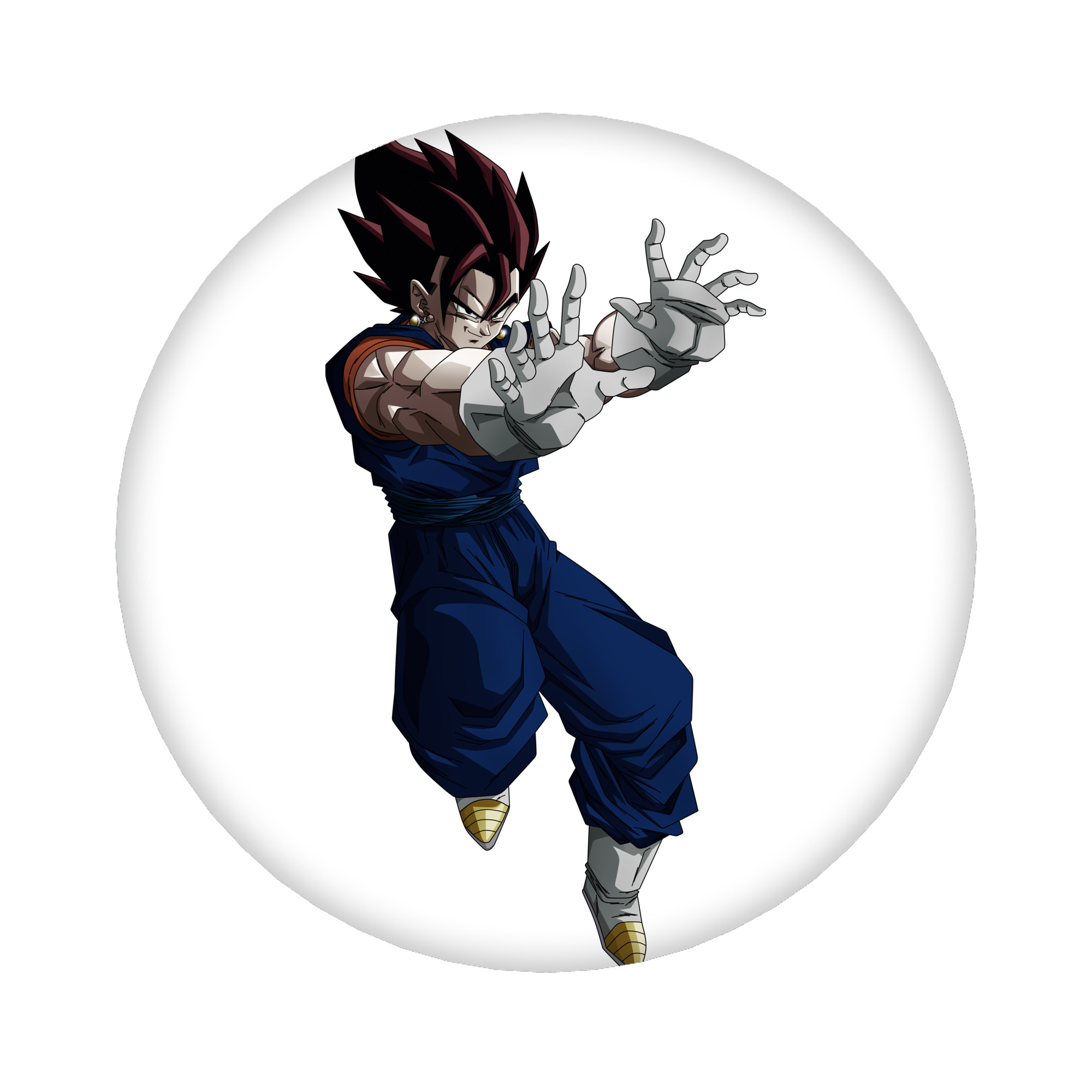 （画像用） ドラゴンボール ベジット DRAGON BALL Vegetto 6cm 缶バッジ 複数セット