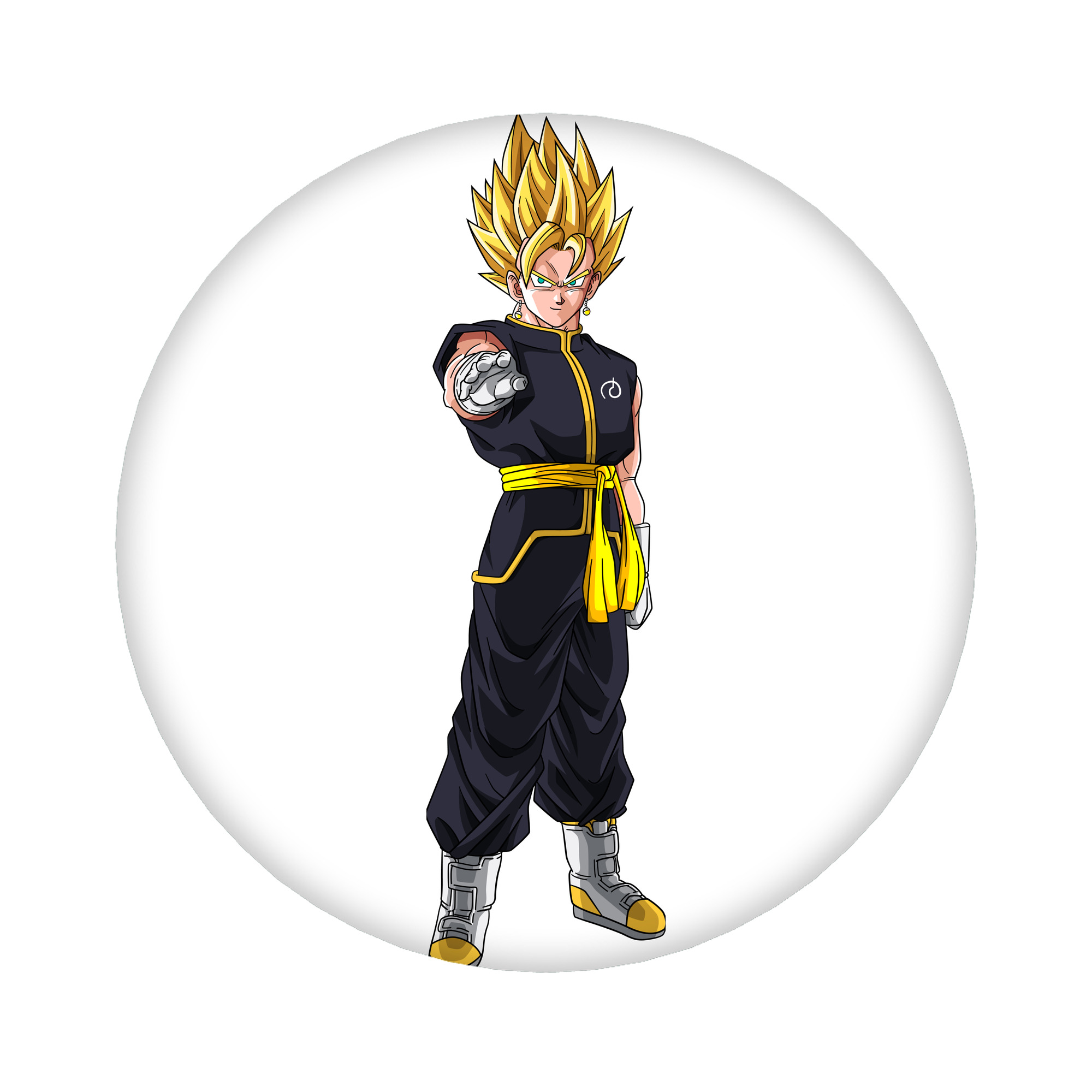 （画像用） ドラゴンボール ベジット DRAGON BALL Vegetto 6cm 缶バッジ 複数セット