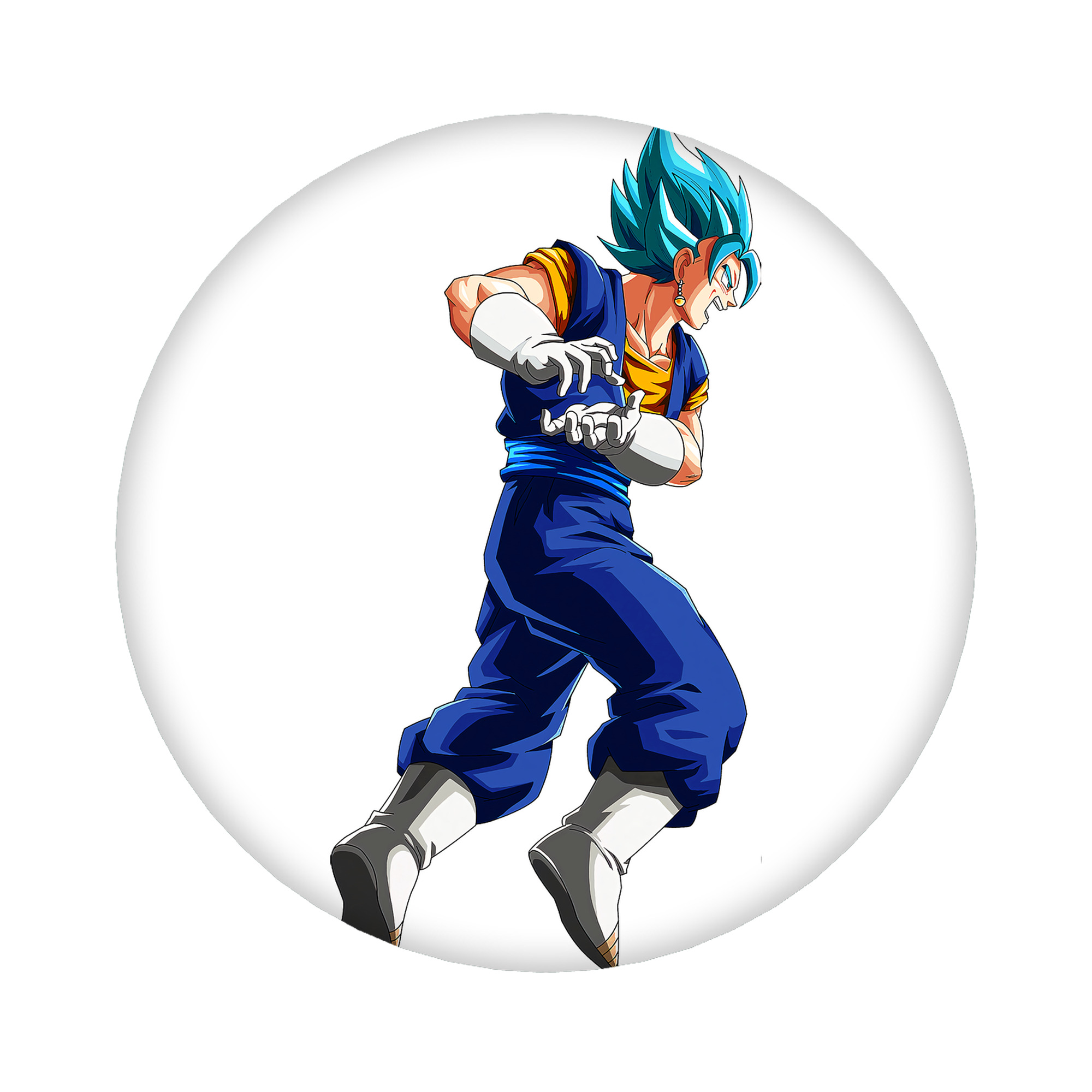 （画像用） ドラゴンボール ベジット DRAGON BALL Vegetto 6cm 缶バッジ 複数セット