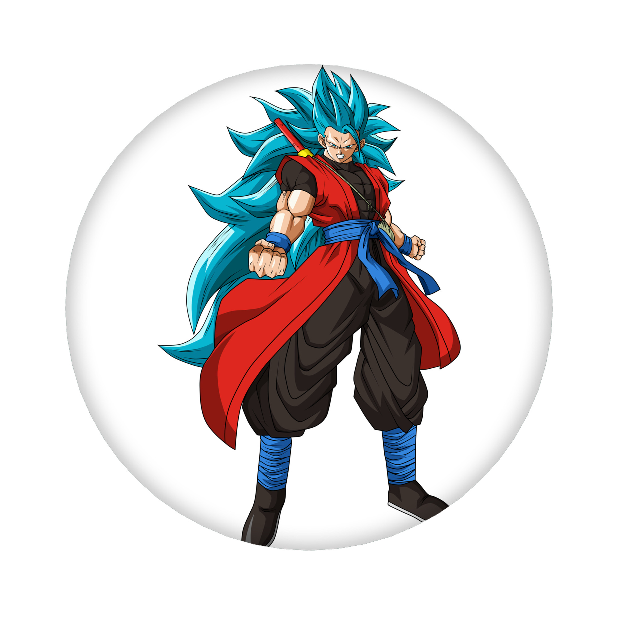 （画像用） ドラゴンボール ベジット DRAGON BALL Vegetto 6cm 缶バッジ 複数セット