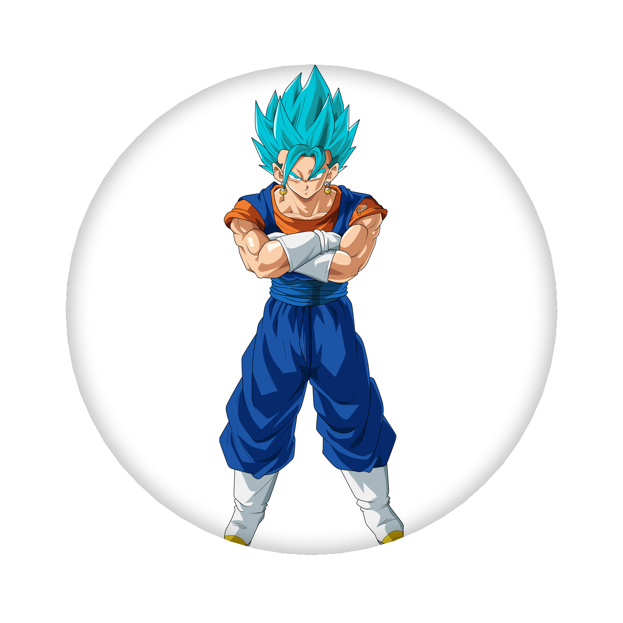 （画像用） ドラゴンボール ベジット DRAGON BALL Vegetto 6cm 缶バッジ 複数セット