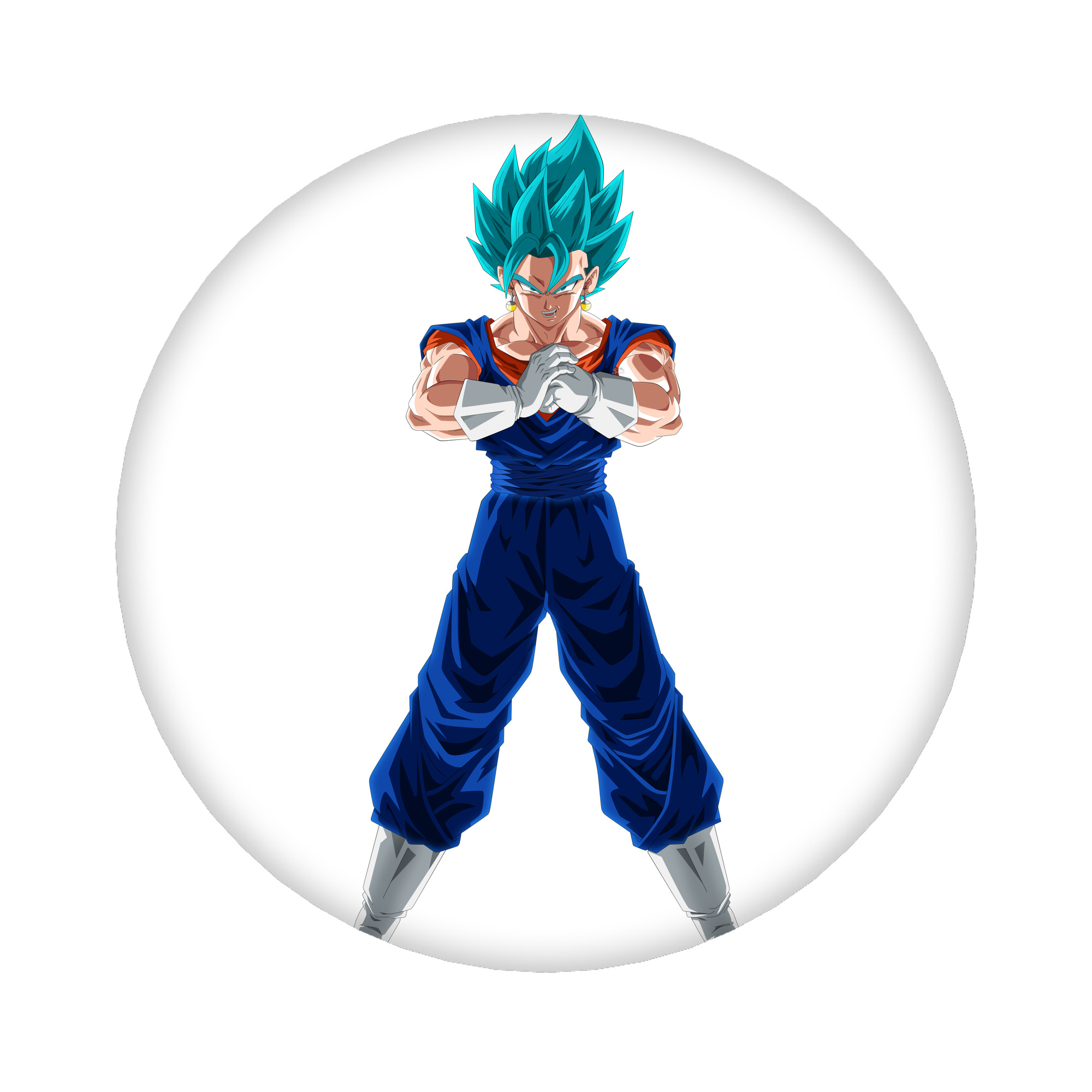 （画像用） ドラゴンボール ベジット DRAGON BALL Vegetto 6cm 缶バッジ 複数セット