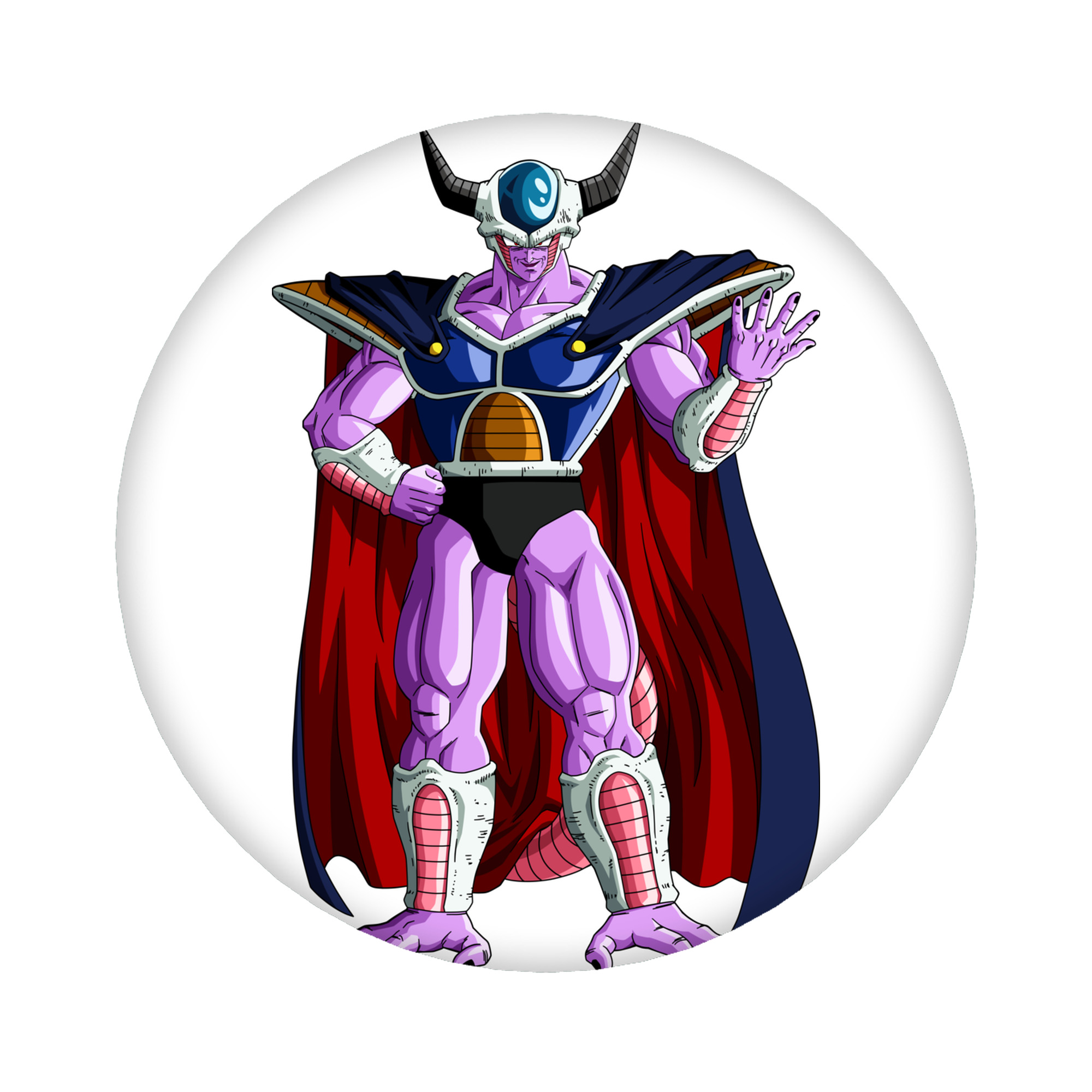 （画像用） ドラゴンボール コルド大王 DRAGON BALL King Cold 6cm 缶バッジ 複数セット