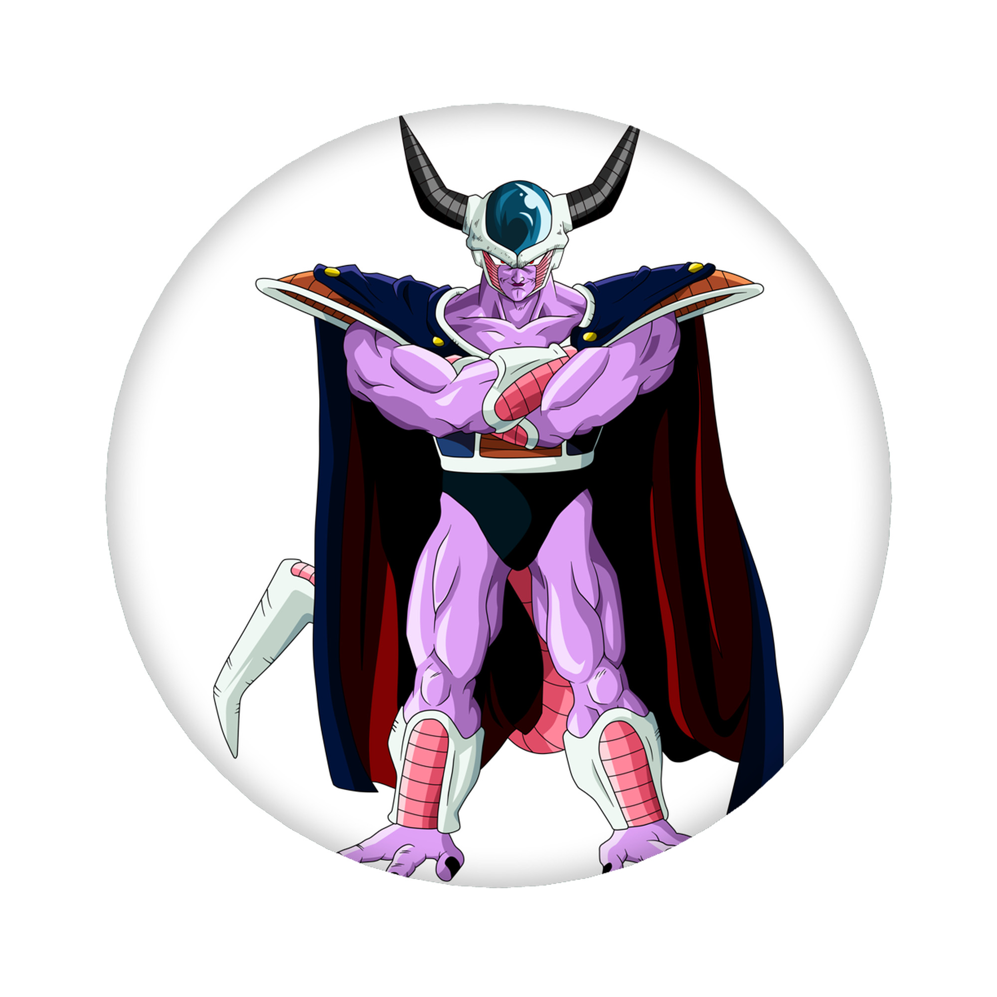 （画像用） ドラゴンボール コルド大王 DRAGON BALL King Cold 6cm 缶バッジ 複数セット