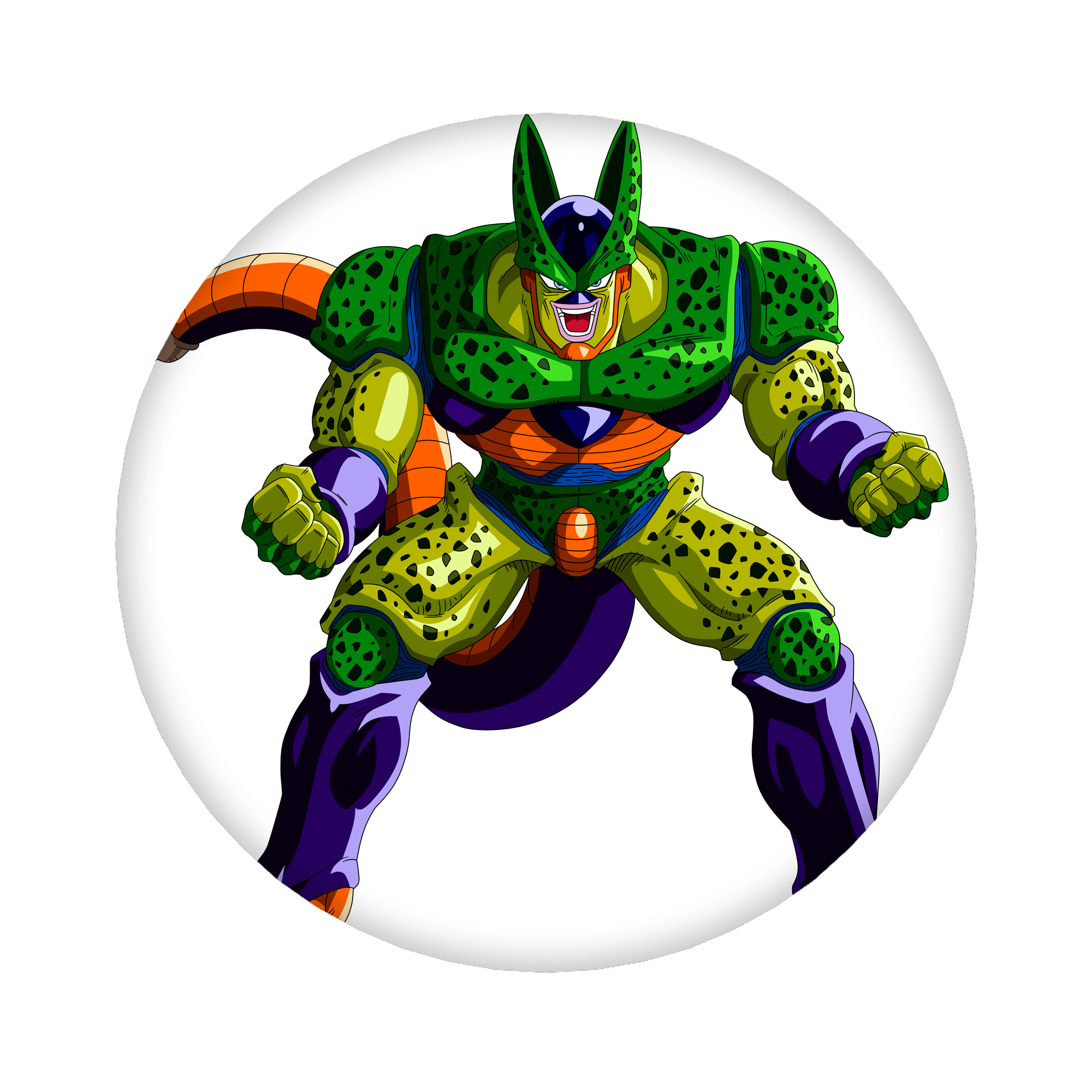 （画像用） ドラゴンボール セル DRAGON BALL Cell 6cm 缶バッジ 複数セット