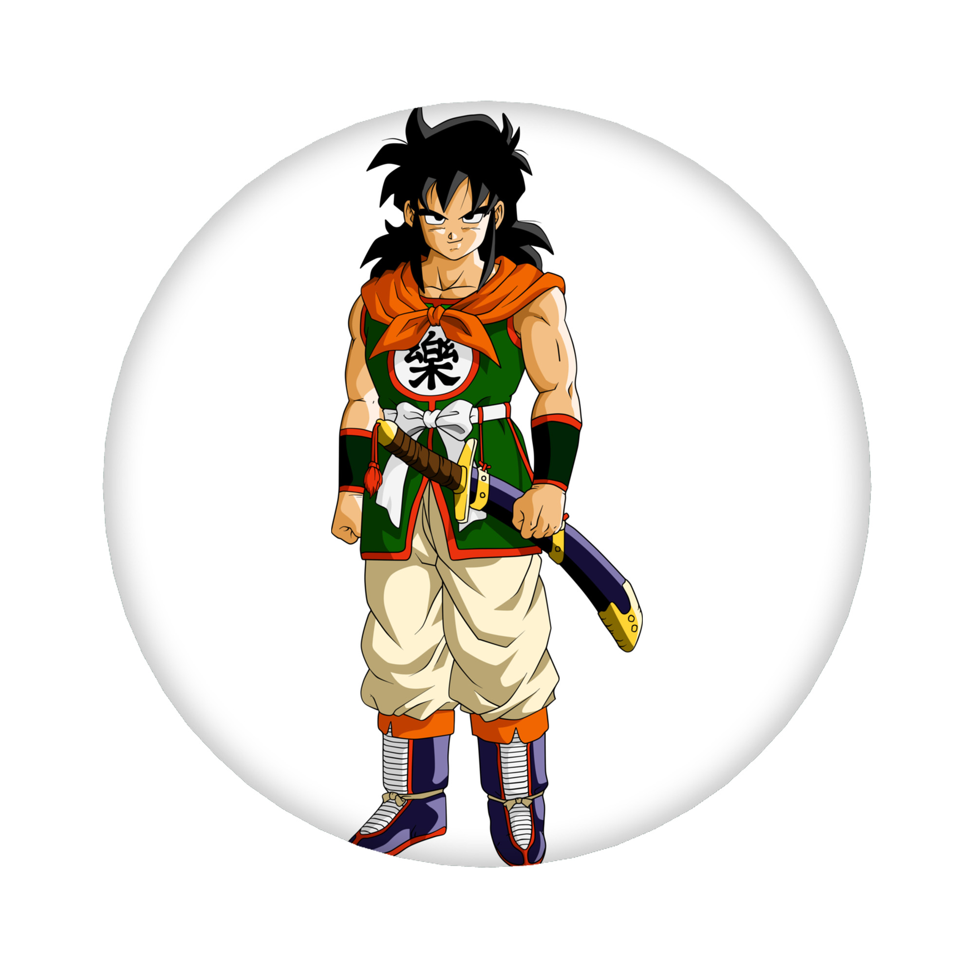 （画像用） ドラゴンボール ヤムチャ DRAGON BALL Yamcha 6cm 缶バッジ 複数セット