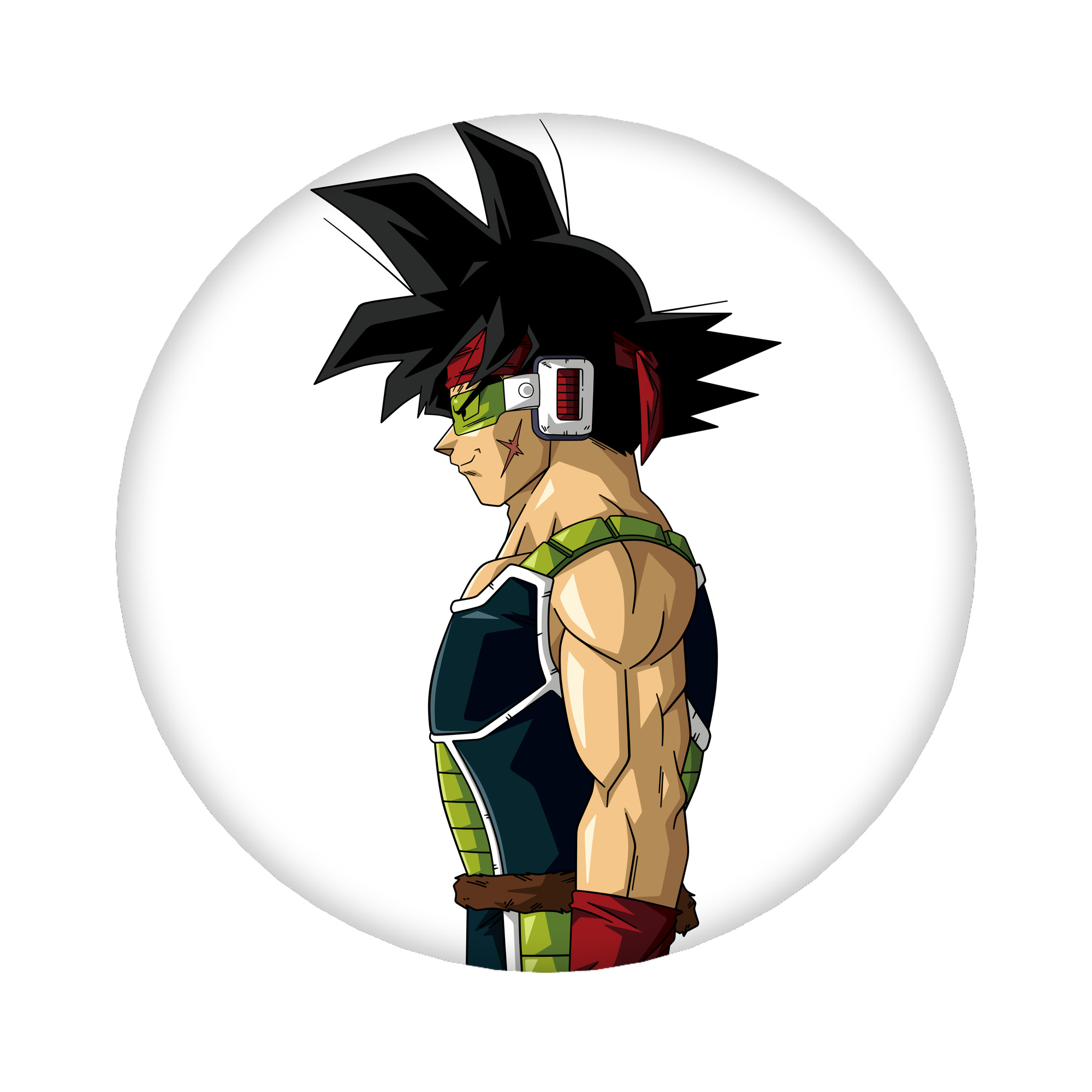 （画像用） ドラゴンボール バーダック DRAGON BALL Burdock 6cm 缶バッジ 複数セット