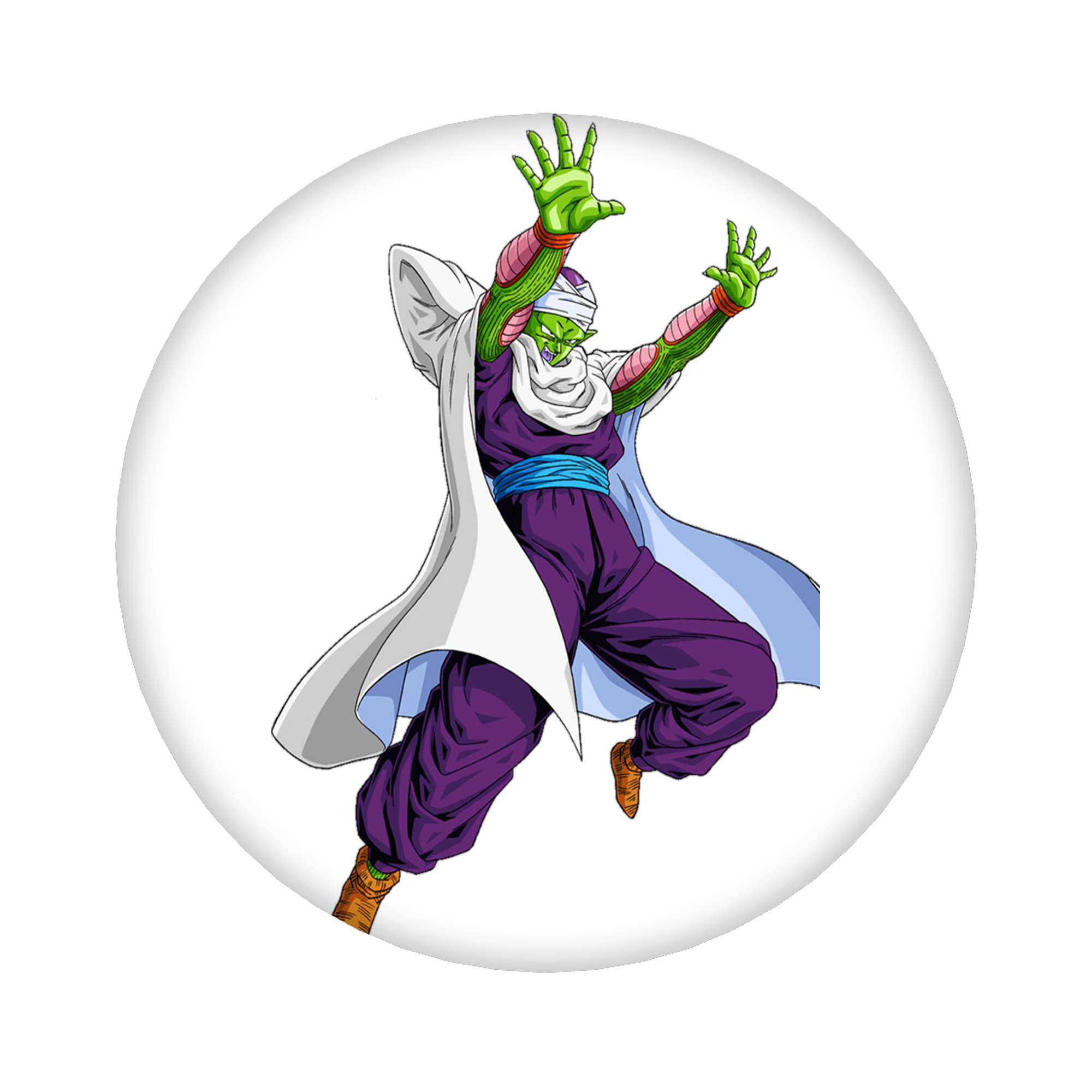（画像用） ドラゴンボール ピッコロ DRAGON BALL Piccolo 6cm 缶バッジ 複数セット
