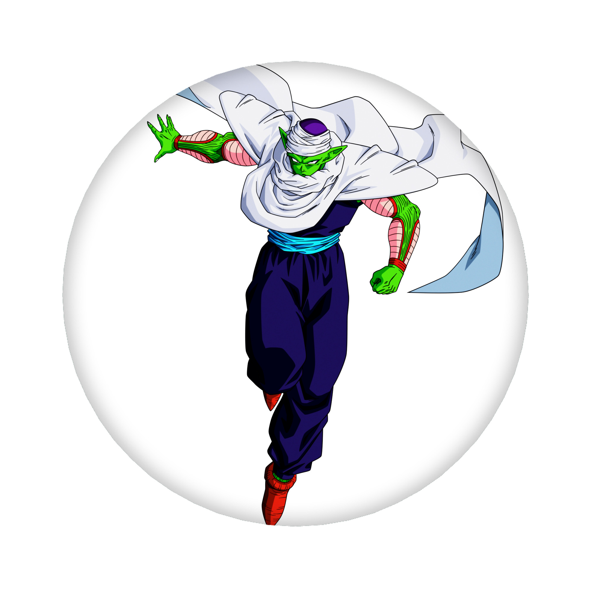 （画像用） ドラゴンボール ピッコロ DRAGON BALL Piccolo 6cm 缶バッジ 複数セット