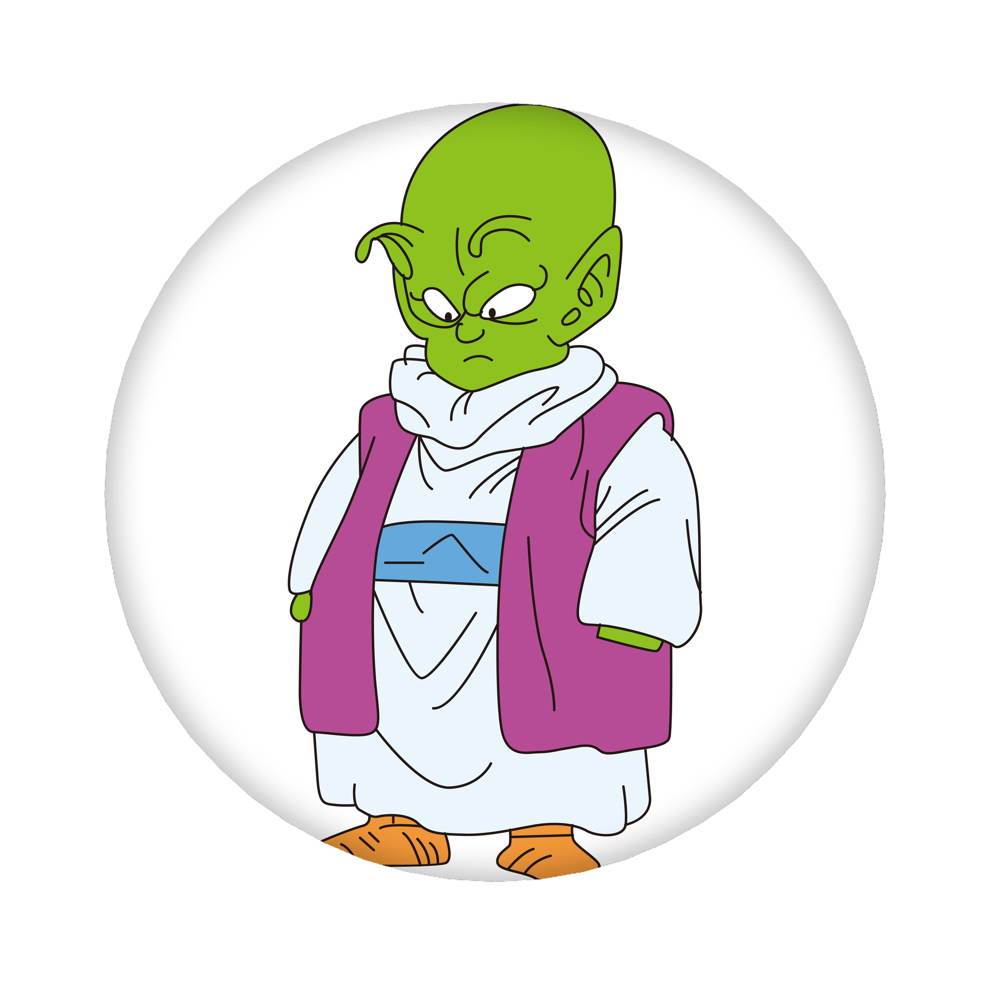 （画像用） ドラゴンボール ピッコロ DRAGON BALL Piccolo 6cm 缶バッジ 複数セット